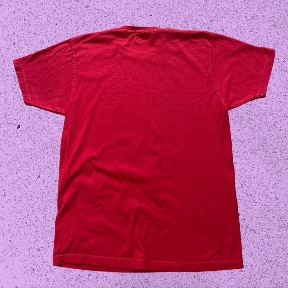 Nightmare before Christmas red Valentine’s Day t shirt men’s L together forever - Picture 4 of 5